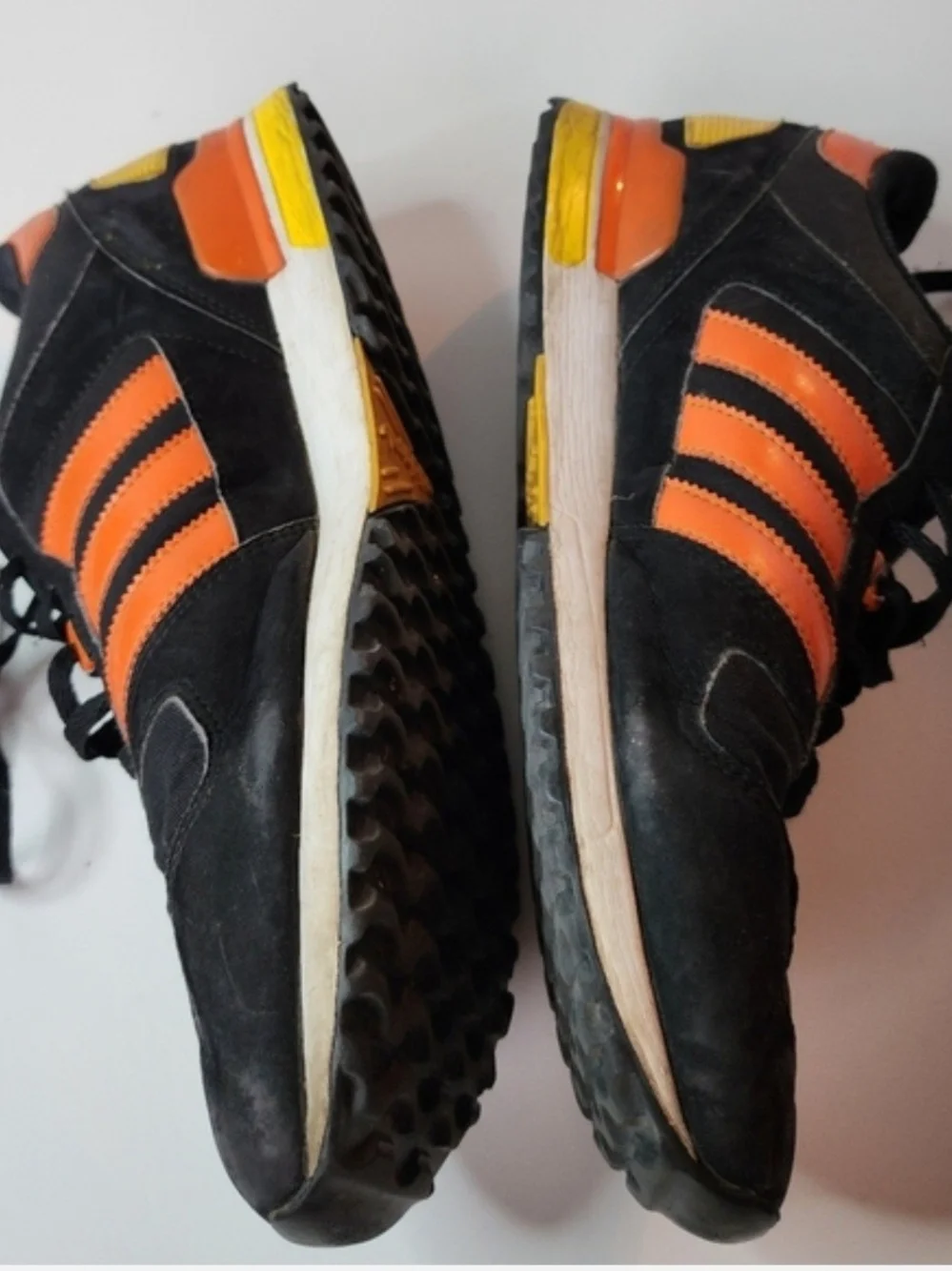 Adidas Originals 700 Men's Sneakers Black & Orange US 9.5